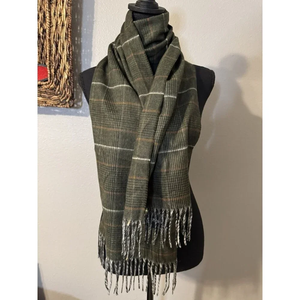 Cashmink V. Fraas Scarf Wrap Acrylic Unisex Made in Germany 11.5